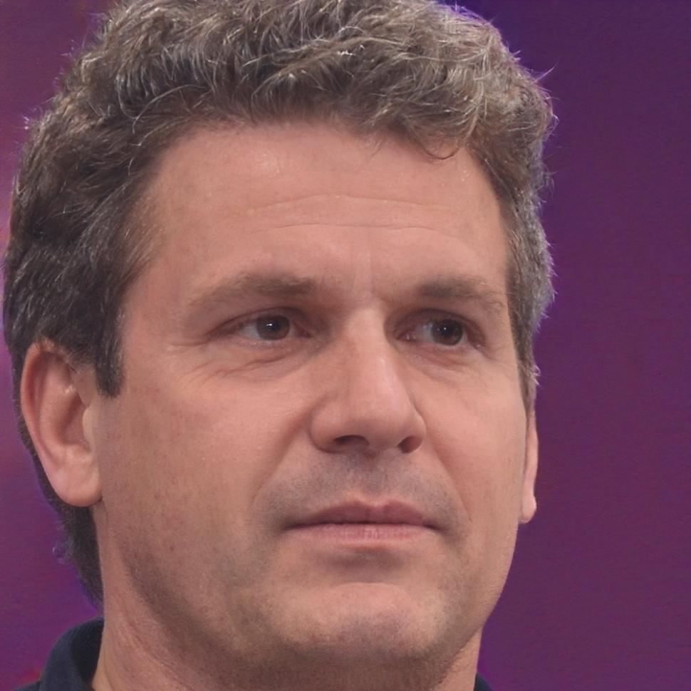 Riccardo Fabbri durante una sessione di apprendimento online